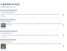 Tablet Screenshot of ilgiardinodienzo.blogspot.com