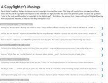 Tablet Screenshot of cmusings.blogspot.com