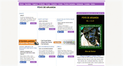 Desktop Screenshot of povodearuanda.blogspot.com