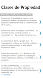 Mobile Screenshot of clasesdepropiedad.blogspot.com