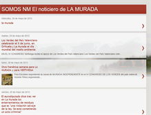 Tablet Screenshot of elnoticierodelamurada.blogspot.com