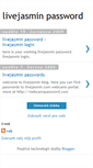 Mobile Screenshot of livejasminpasswords.blogspot.com