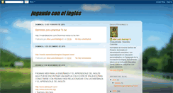 Desktop Screenshot of jugandoconelingls.blogspot.com