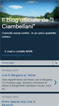 Mobile Screenshot of ciambellani.blogspot.com