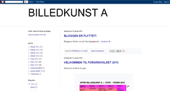 Desktop Screenshot of billedkunsta.blogspot.com