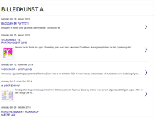 Tablet Screenshot of billedkunsta.blogspot.com