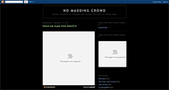 Desktop Screenshot of nomaddingcrowd.blogspot.com