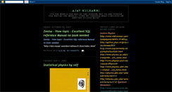 Desktop Screenshot of ajayfermi.blogspot.com