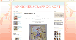 Desktop Screenshot of jannichesscrappogkort.blogspot.com