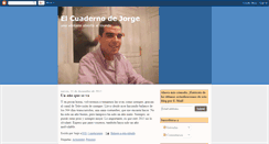 Desktop Screenshot of elcuadernodejorge.blogspot.com