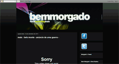 Desktop Screenshot of bemmorgado.blogspot.com