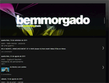 Tablet Screenshot of bemmorgado.blogspot.com