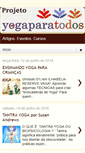 Mobile Screenshot of blogdoyogaparatodos.blogspot.com