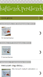 Mobile Screenshot of haftliczekpentliczek.blogspot.com