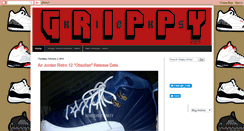 Desktop Screenshot of grippykicks.blogspot.com