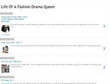 Tablet Screenshot of lifeofafashiondramaqueen.blogspot.com