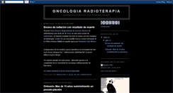 Desktop Screenshot of oncologia-radioterapia.blogspot.com