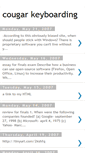 Mobile Screenshot of cougarkeyboarding2.blogspot.com