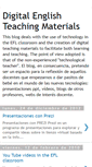 Mobile Screenshot of digitalenglishteachingmaterials.blogspot.com