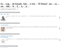 Tablet Screenshot of granlogiaelpotosi.blogspot.com
