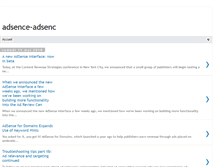 Tablet Screenshot of adsence-adsenc.blogspot.com
