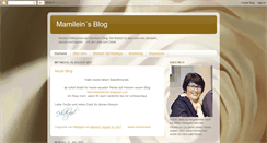 Desktop Screenshot of mamileinsblog.blogspot.com