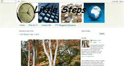 Desktop Screenshot of little-steps-katlupe.blogspot.com