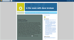 Desktop Screenshot of davebrokawnews.blogspot.com