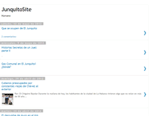 Tablet Screenshot of junquitosite.blogspot.com