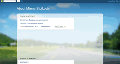 Desktop Screenshot of milena-stojkovic.blogspot.com