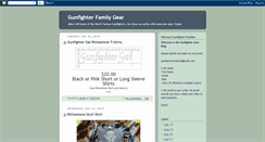 Desktop Screenshot of gunfighterfamilygear.blogspot.com