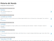 Tablet Screenshot of elmundoenhistoria.blogspot.com