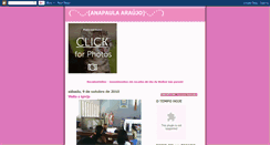 Desktop Screenshot of anapaulaarajo.blogspot.com