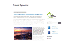 Desktop Screenshot of oranadynamics.blogspot.com