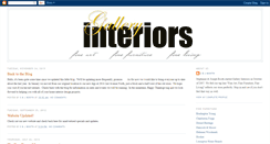 Desktop Screenshot of galleryinteriors.blogspot.com