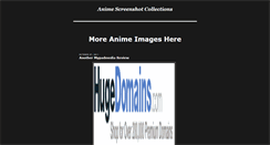 Desktop Screenshot of animescreenshot.blogspot.com