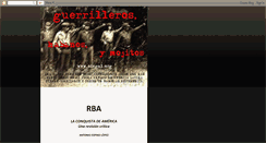 Desktop Screenshot of guerrilleroshabanosymojitos.blogspot.com