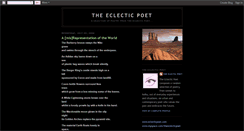 Desktop Screenshot of eclecticpoet.blogspot.com