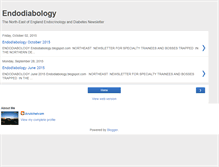 Tablet Screenshot of endodiabology.blogspot.com