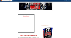 Desktop Screenshot of muscle-review.blogspot.com