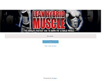 Tablet Screenshot of muscle-review.blogspot.com