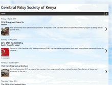 Tablet Screenshot of cerebralpalsysocietyofkenya.blogspot.com