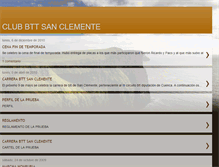Tablet Screenshot of clubbttsanclemente.blogspot.com