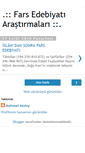 Mobile Screenshot of farsedebiyati.blogspot.com
