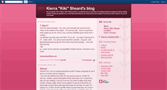 Desktop Screenshot of kierrakikisheard.blogspot.com