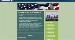 Desktop Screenshot of losangelescityweb.blogspot.com