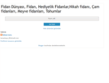 Tablet Screenshot of fidandunyasi.blogspot.com