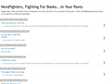 Tablet Screenshot of booksinyourpants.blogspot.com