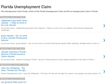 Tablet Screenshot of floridaunemploymentclaim.blogspot.com