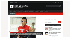 Desktop Screenshot of deportivocuenca.blogspot.com